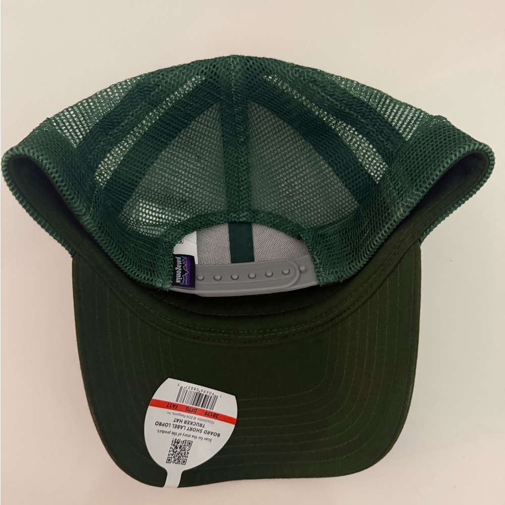 Patagonia Gray and Green Trucker Hat - Picture 2 of 3